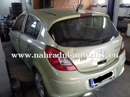 Opel Corsa 2007 1,3cdti na díly Plzeň / nahradni-autodily.eu