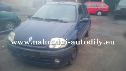 Renault Clio modrá - díly z tohoto vozu