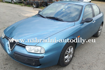 Alfa Romeo 156 modrá met. na náhradní díly Brno / nahradni-autodily.eu