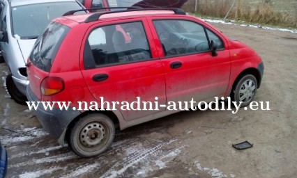 Daewoo Matiz 1,0i na díly České Budějovice / nahradni-autodily.eu