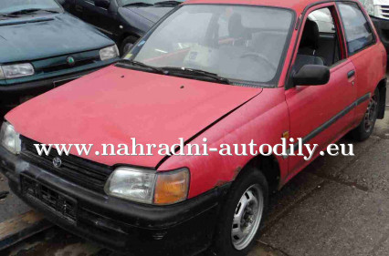 Náhradní díly z vozu Toyota Starlet